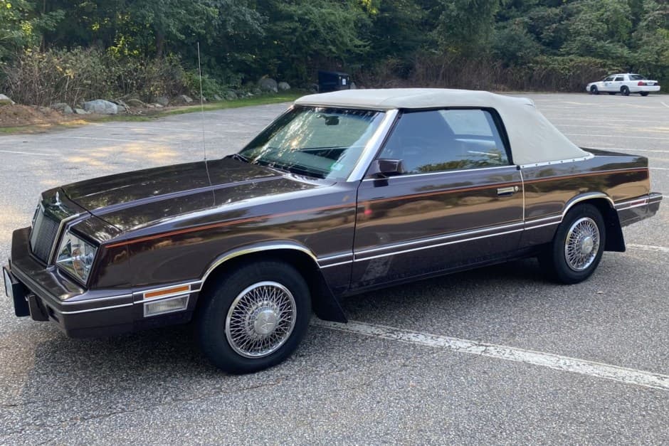 1982 Chrysler K-Car sold for $5,100
