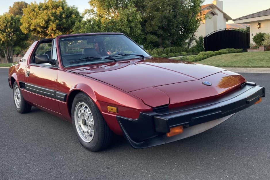 1987 Fiat X1/9 sold for $19,500