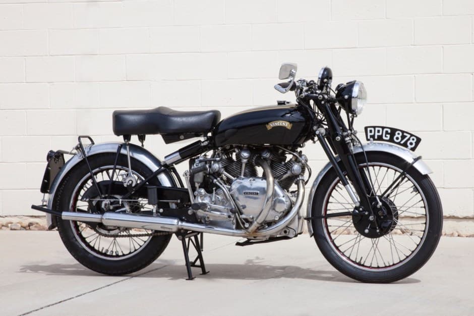 1951 Vincent Rapide sold for $63,500