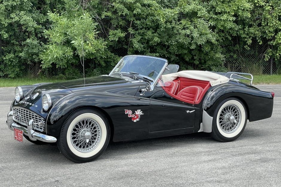 1960 Triumph TR3 sold for $36,000