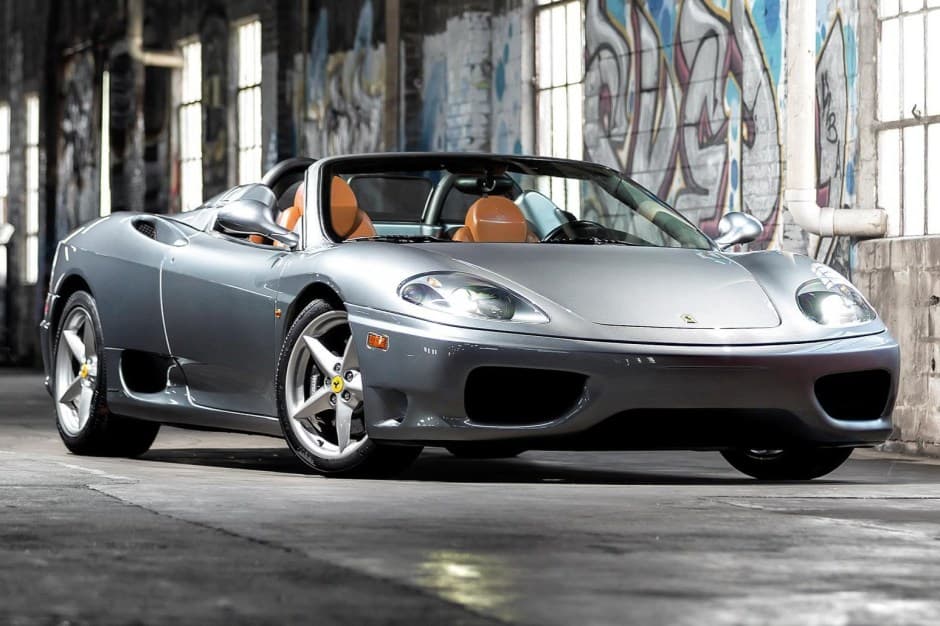 2003 Ferrari 360 sold for $127,000
