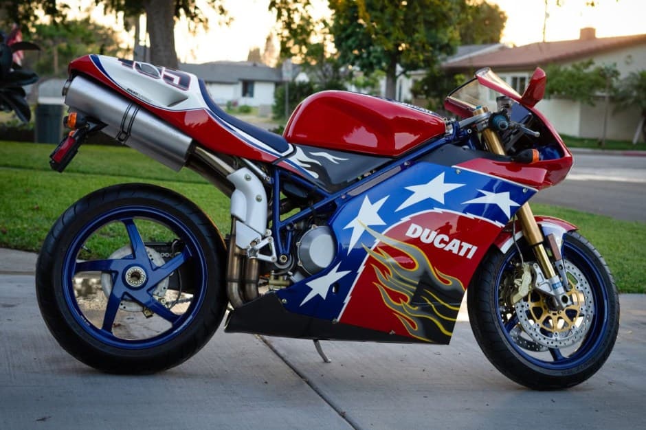 2002 Ducati 998 sold for $30,100