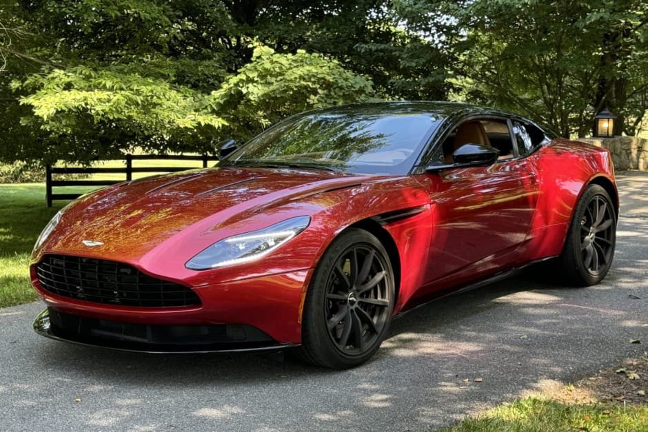 2020 Aston Martin DB11 sold for $132,503