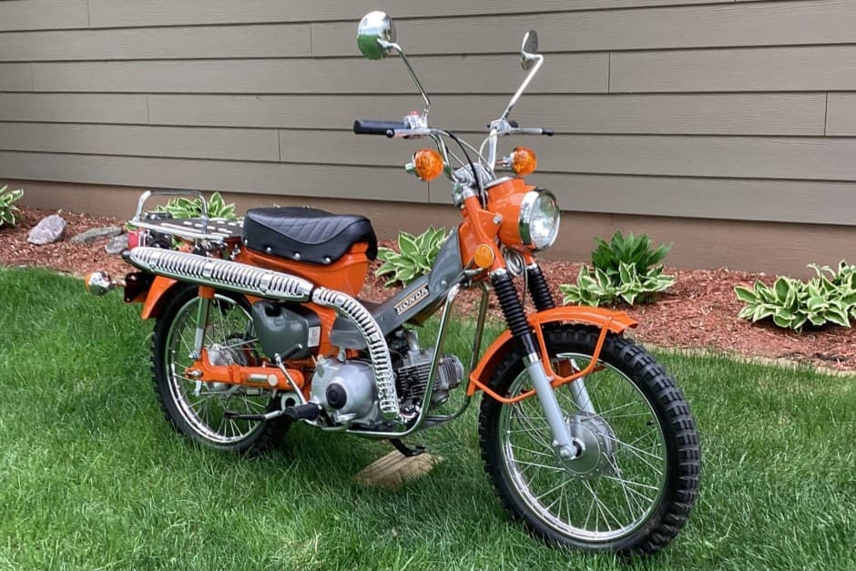 1974 Honda CT90 sold for $4,900