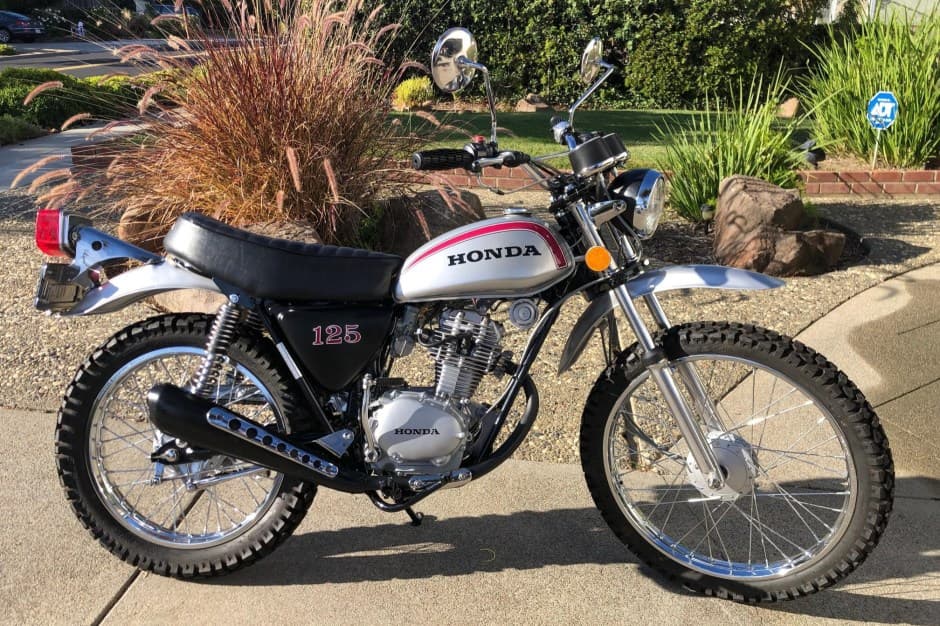 1972 Honda SL Motosport sold for $13,000
