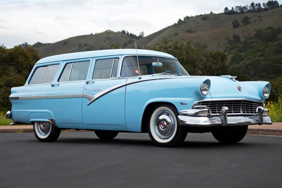 1956 Ford Country Sedan sold for $24,000