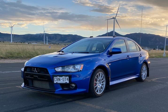 2010 Mitsubishi Lancer Evolution sold for $25,000