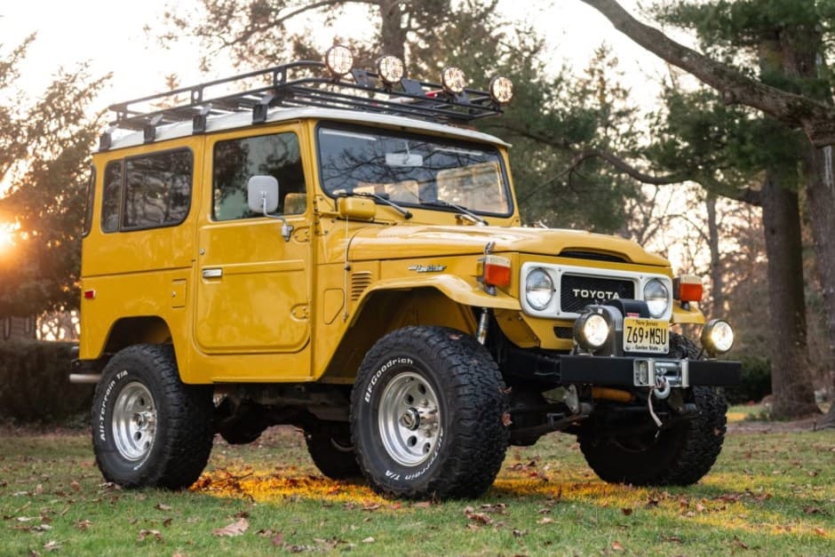 1981 Toyota Land Cruiser FJ40 sold for $28,000