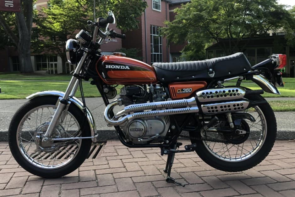 1975 Honda CB360 & CL360 sold for $4,000