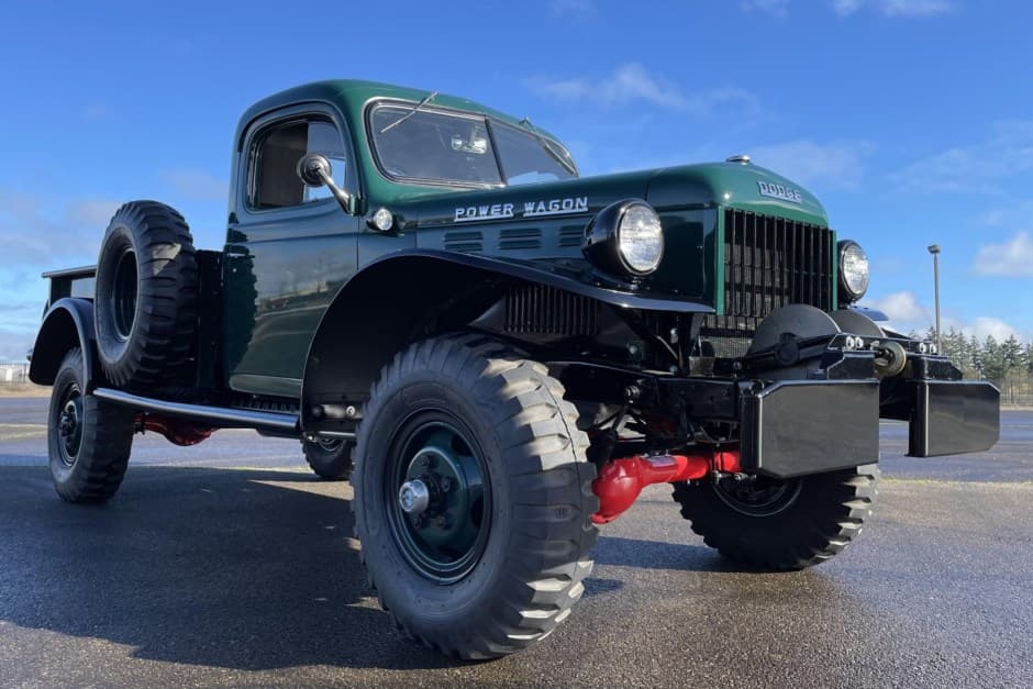 1956 Dodge Power Wagon sold for $55,000
