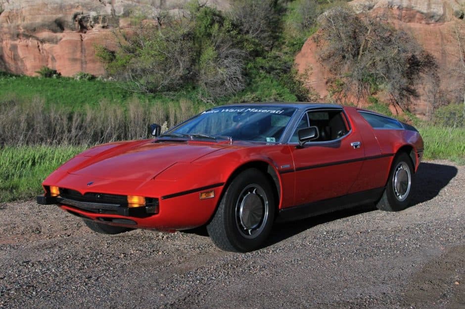 1973 Maserati Bora sold for $86,500