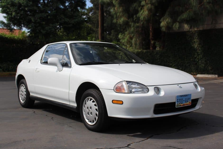 1993 Honda Civic Del Sol sold for $9,100