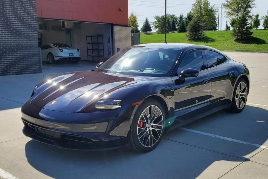 2021 Porsche Taycan sold for $80,000
