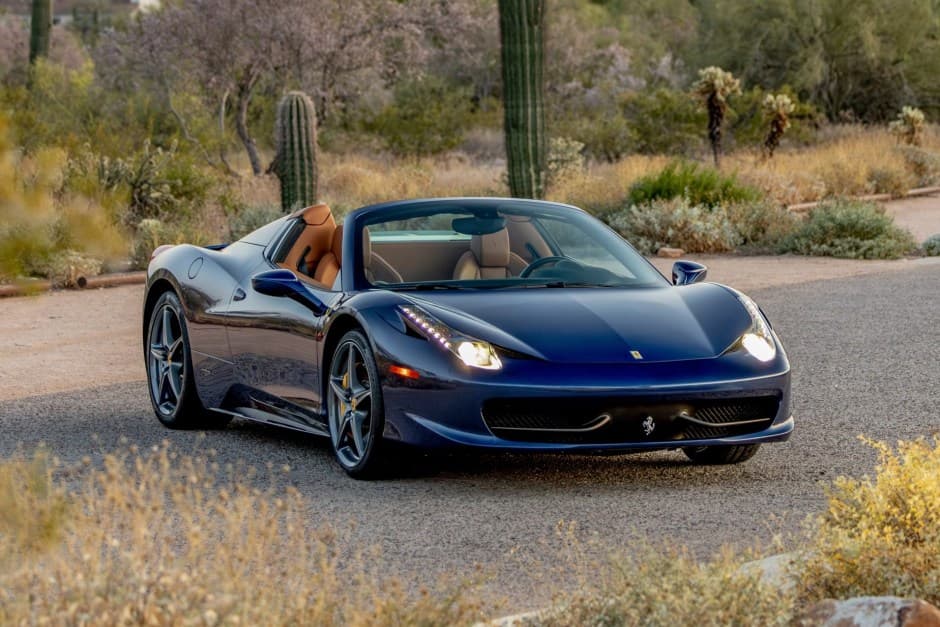 2014 Ferrari 458 sold for $279,000