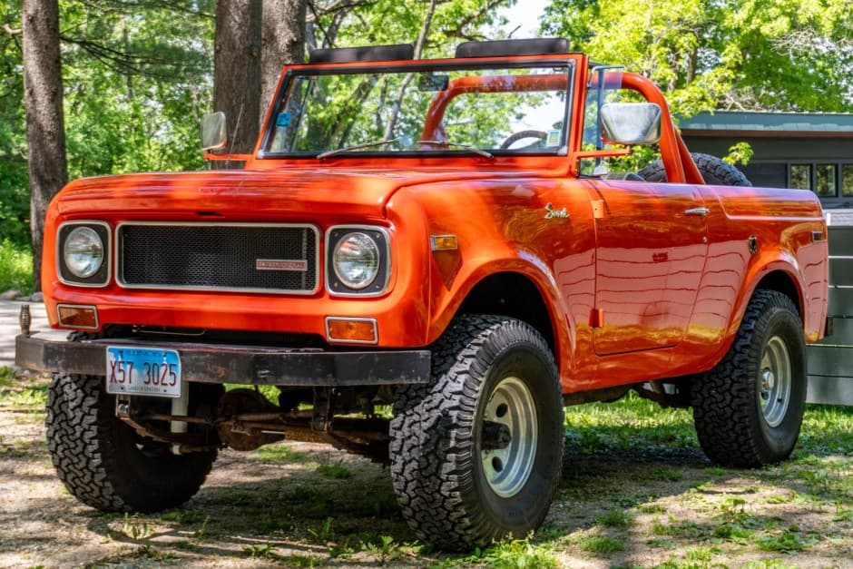 1970 International Harvester Scout sold for $55,000