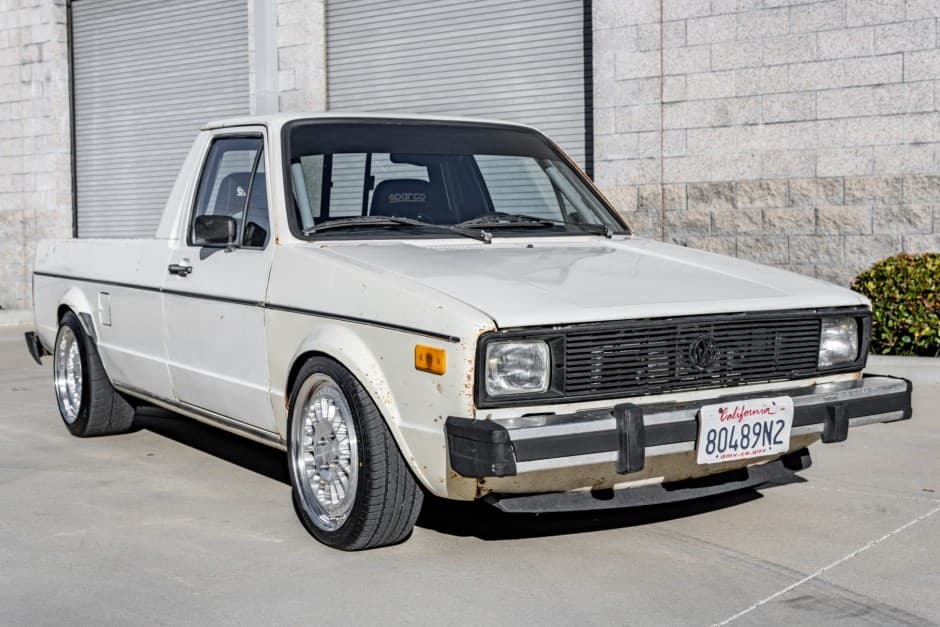 1981 Volkswagen Caddy & Rabbit Pickup sold for $15,500