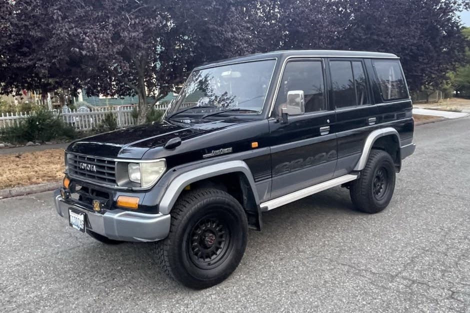 1995 Toyota Land Cruiser Prado 70-Series sold for $20,500