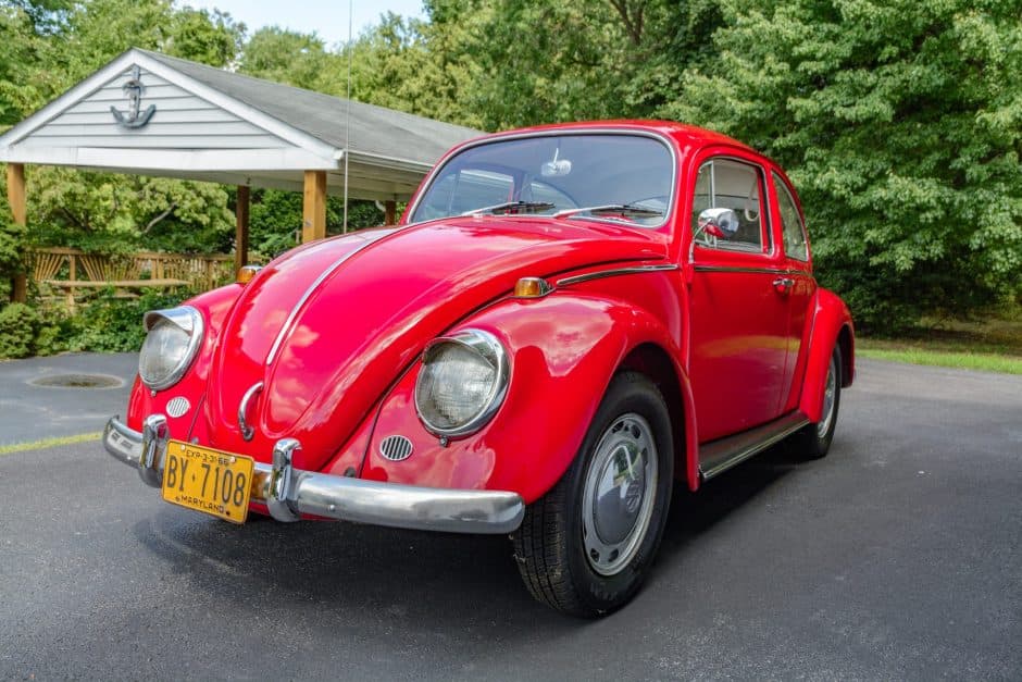 1966 Volkswagen Beetle (1958-1979) sold for $9,400