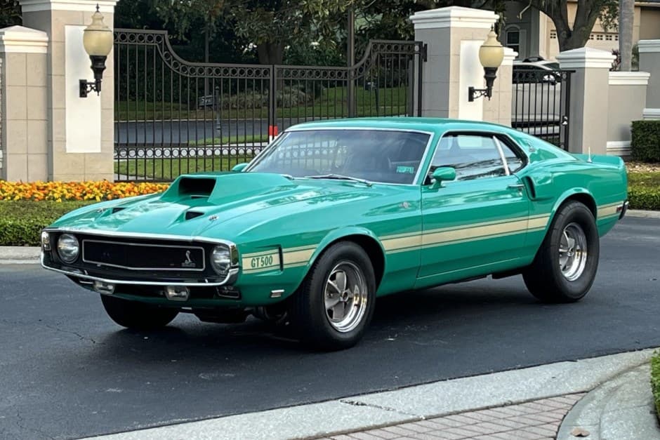 1970 Shelby Mustang GT350 & GT500 sold for $85,500