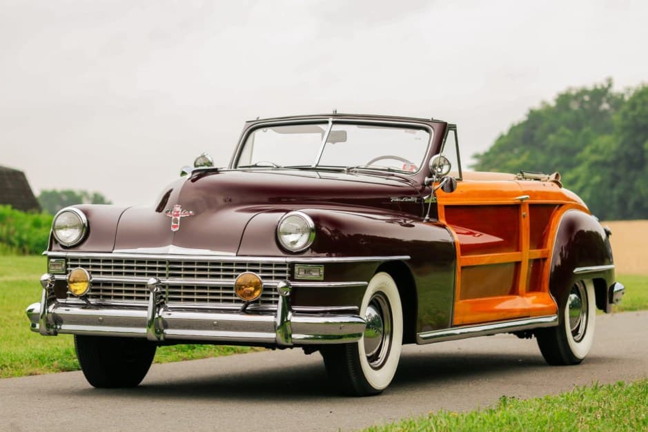 1947 Chrysler Town & Country sold for $73,000