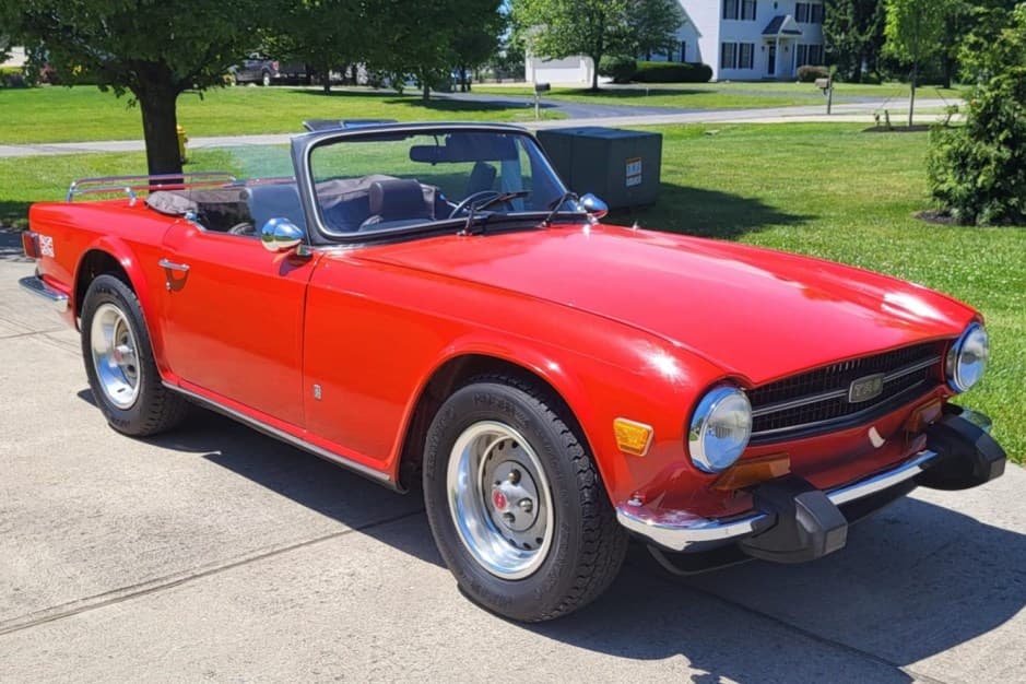 1974 Triumph TR6 sold for $13,000