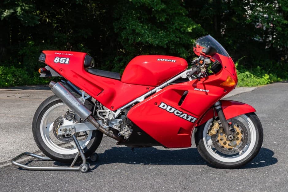1989 Ducati 851 sold for $7,750
