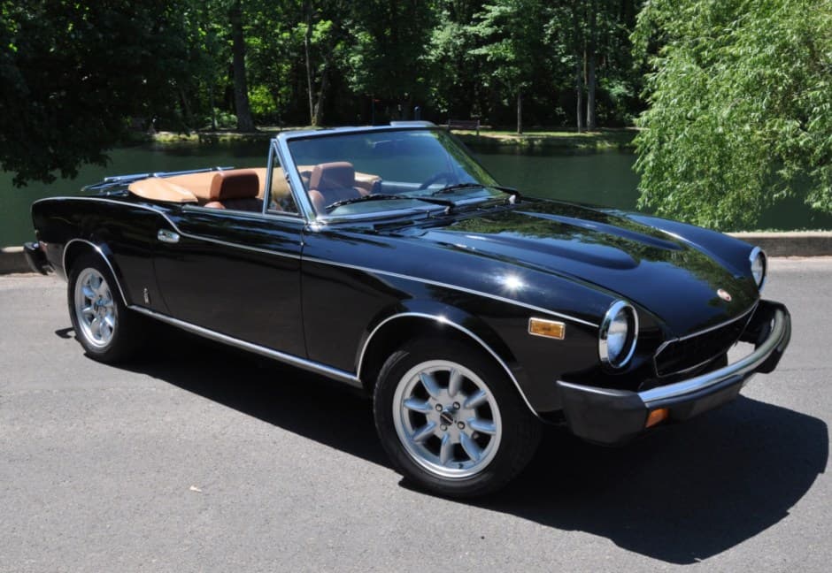1982 Fiat 124 Spider (1966-1985) sold for $12,750