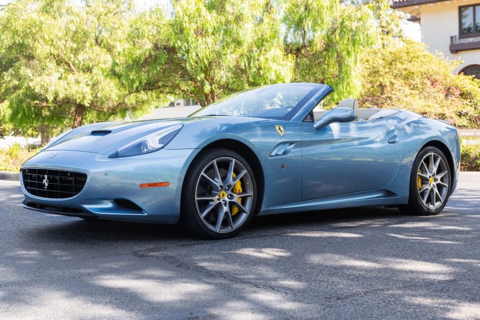 2012 Ferrari California sold for $145,000