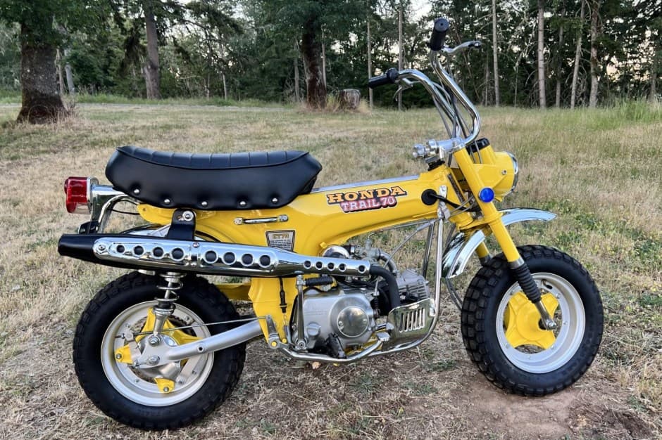 1974 Honda CT70 sold for $4,200