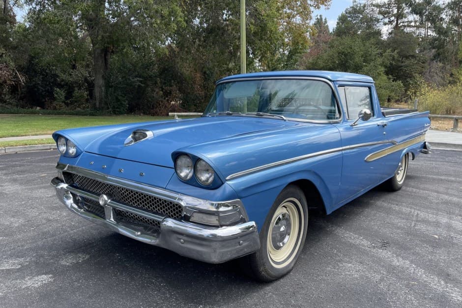 1958 Ford Ranchero sold for $14,250
