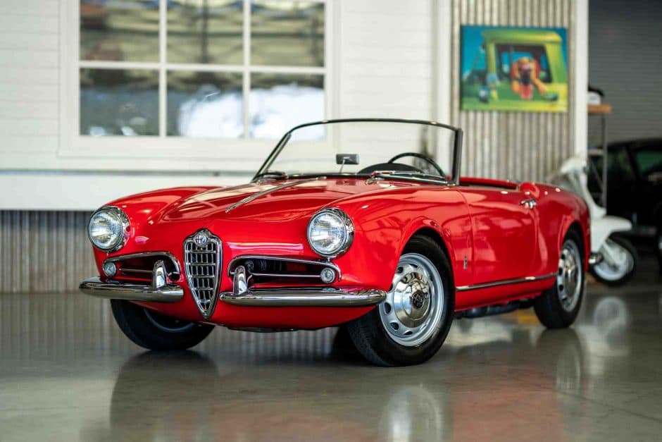 1957 Alfa Romeo 750/101 Series Giulietta & Giulia sold for $63,500