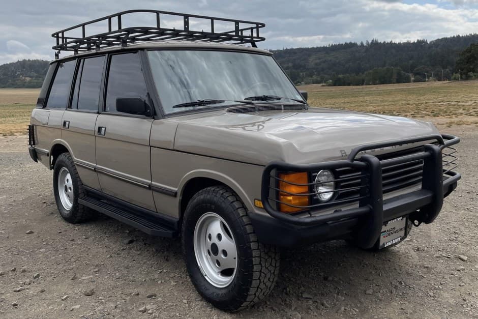 1991 Land Rover Range Rover Classic sold for $38,000