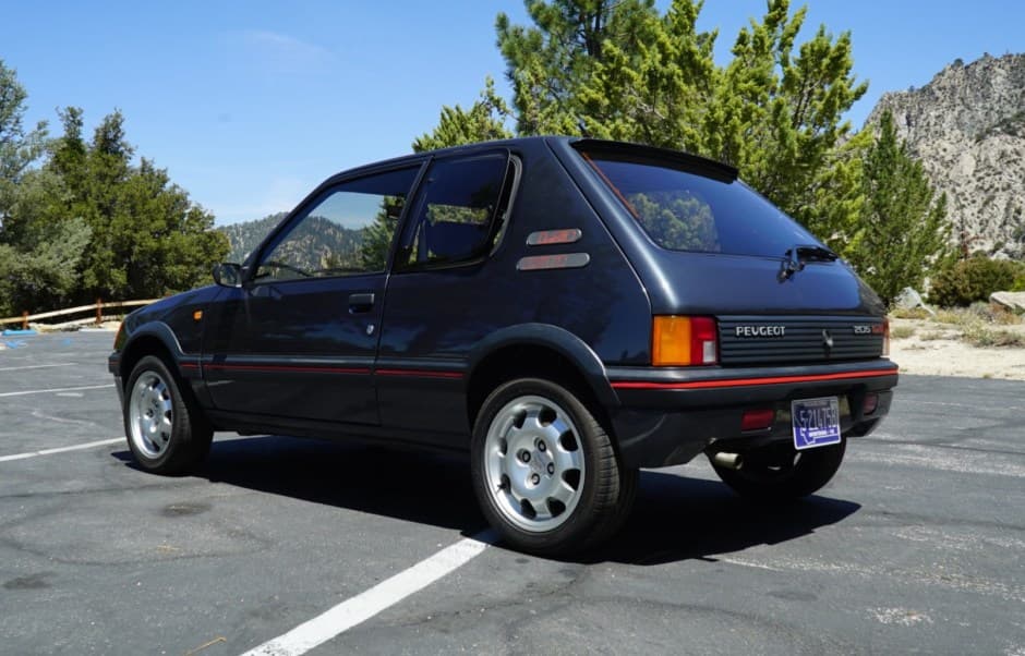 1988 Peugeot 205 sold for $13,000