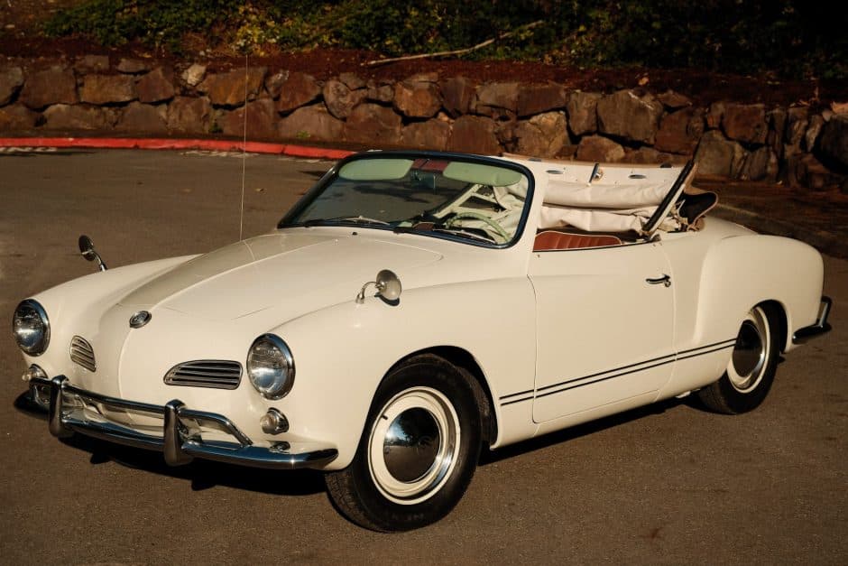 1961 Volkswagen Karmann Ghia sold for $40,000