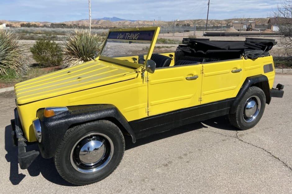 1976 Volkswagen Thing sold for $8,555