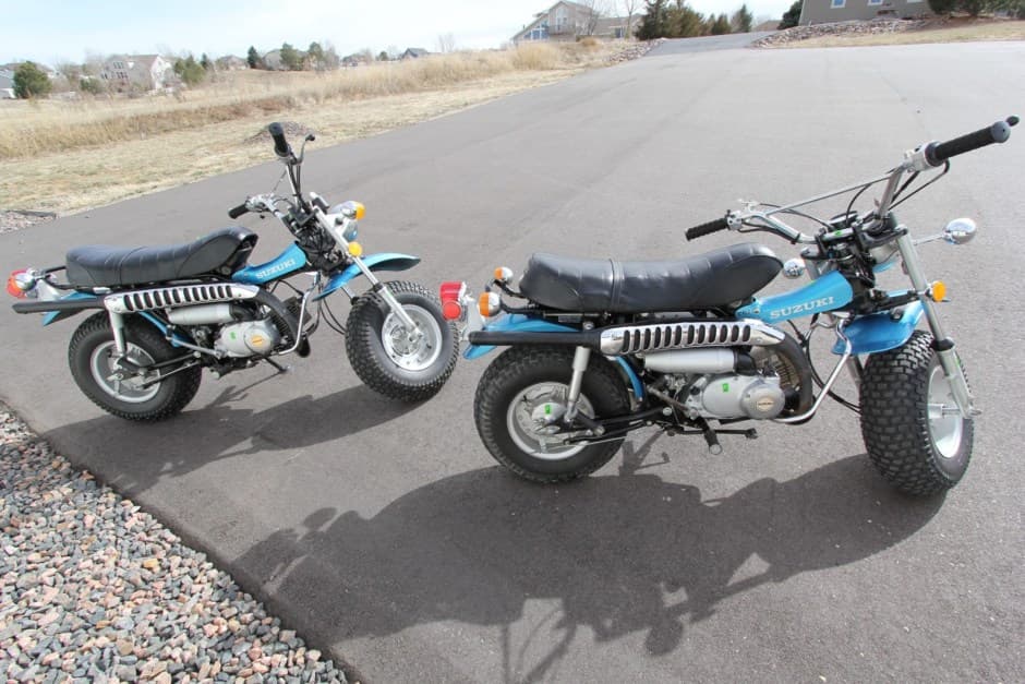 1975 Suzuki Motorcycles sold for $5,900