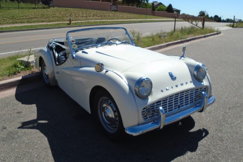 1960 Triumph TR3 sold for $19,540