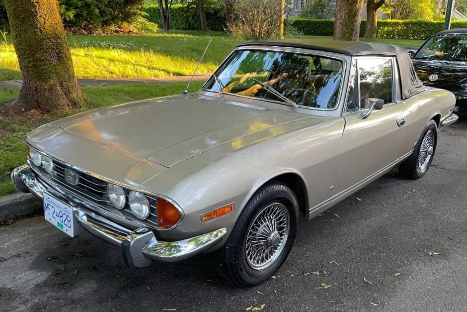 1971 Triumph Stag sold for $4,600