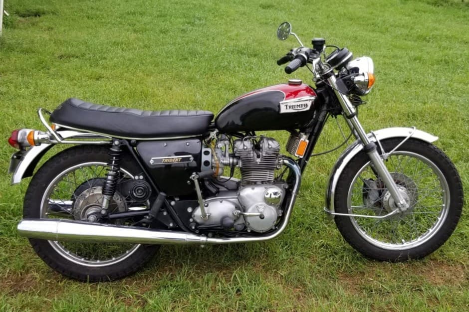 1974 Triumph Trident sold for $8,105
