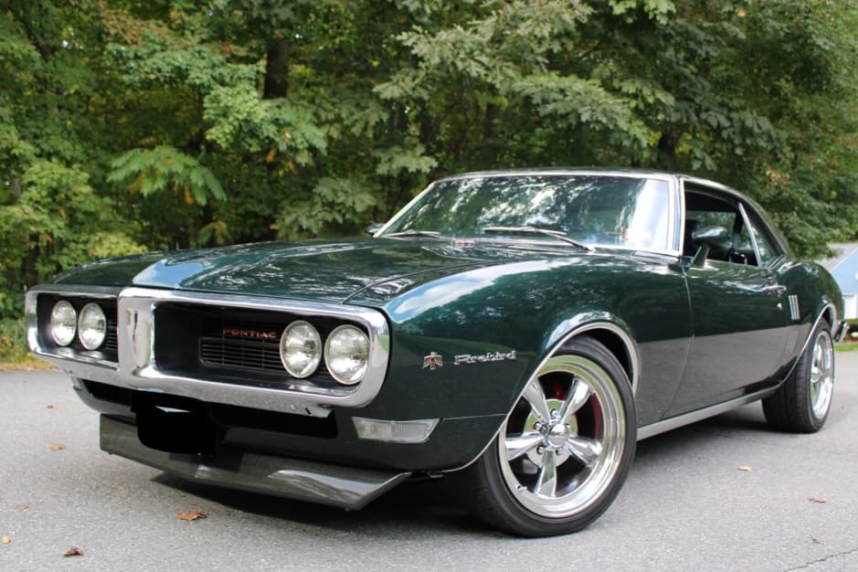 1968 Pontiac Firebird (1967-1969) sold for $36,250