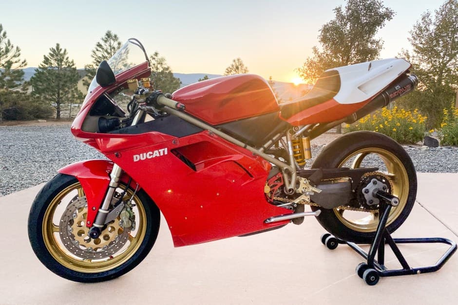 1998 Ducati 916 sold for $16,750