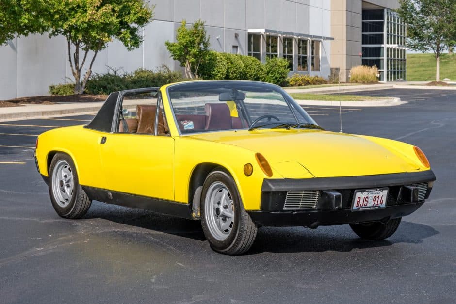 1974 Porsche 914 1.7/1.8/2.0 sold for $12,750