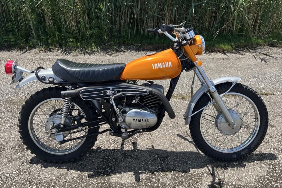 1972 Yamaha Enduro sold for $1,800