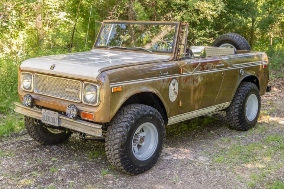1970 International Harvester Scout sold for $22,000