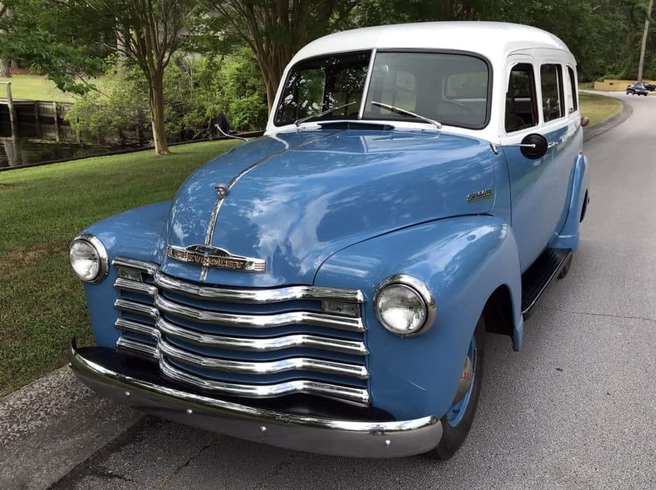 1952 Chevrolet Suburban (1947-1955) sold for $14,250