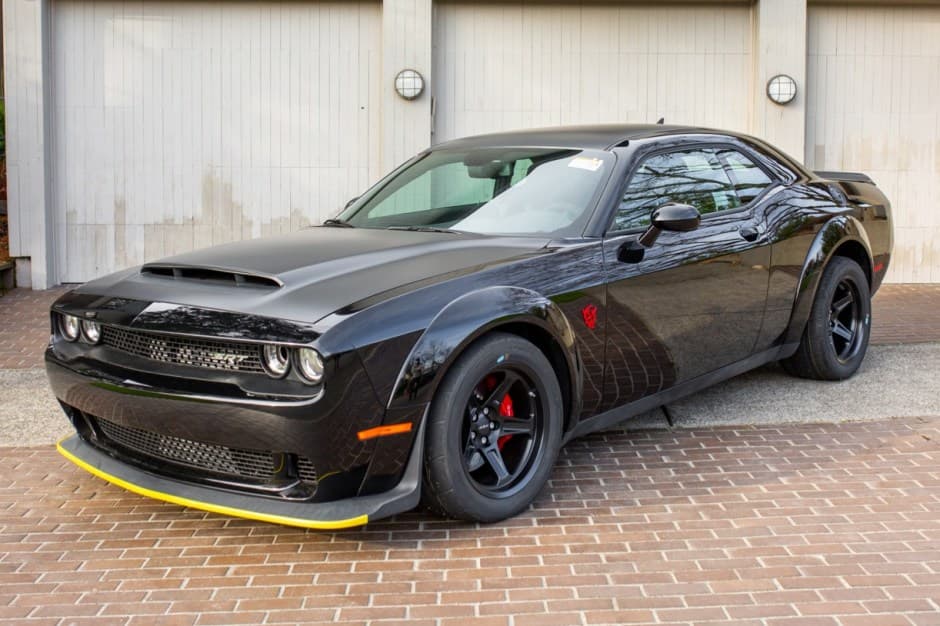 2018 Dodge Challenger SRT Demon & Super Stock sold for $128,000
