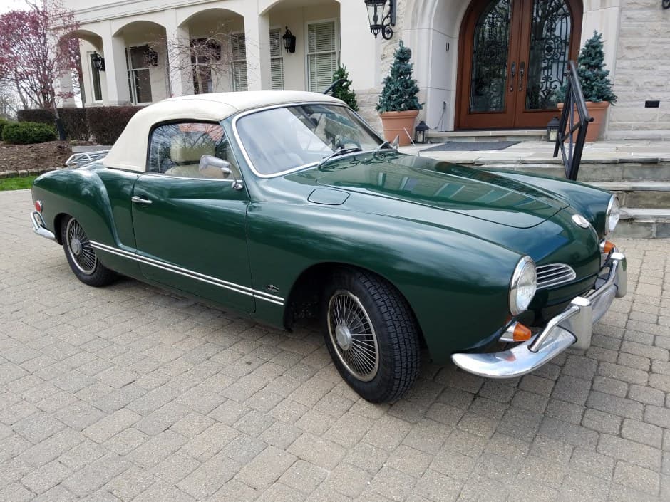 1969 Volkswagen Karmann Ghia sold for $23,250