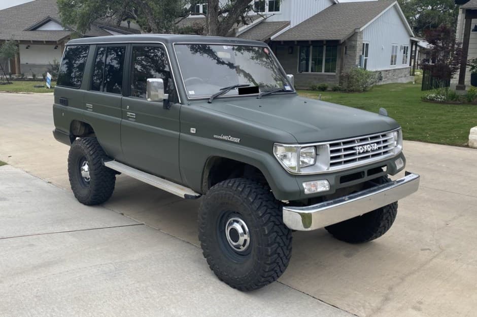 1993 Toyota Land Cruiser Prado 70-Series sold for $21,500