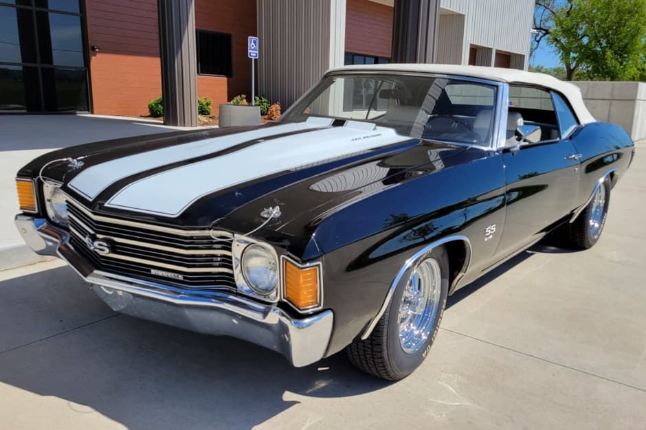 1972 Chevrolet Chevelle sold for $59,000