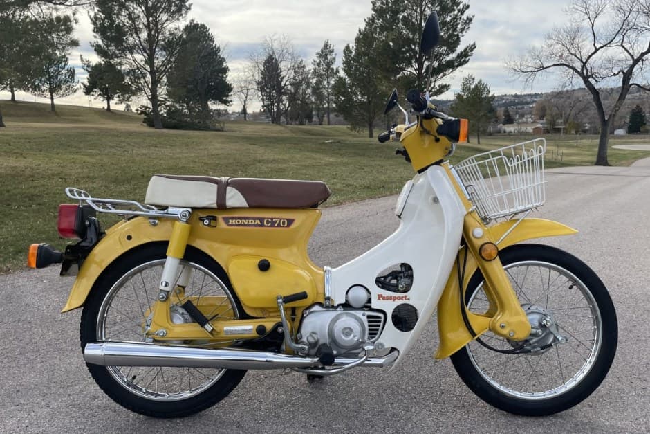 1980 Honda Step-Through Scooter sold for $4,400